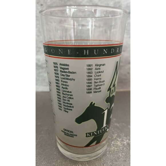 132nd Kentucky Derby 12 Oz Mint Julip Cocktail Glass 2006 Churchill Downs - Picture 5 of 8